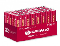Э/п Daewoo  Energy Alkaline LR03/286  pack-32