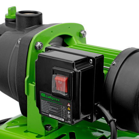 Насосная станция НС850-П, 850 Вт, напор 42 м, 3500 л/ч, ресивер 19 л Сибртех