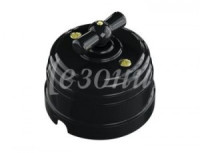 МЕЗОНИНЪ РЕТРО УСАДЬБА выкл. ОУ поворот. 4 полож. (1-2 кл.) 10А ЧЕРНЫЙ ABS-пластик GE30401-05