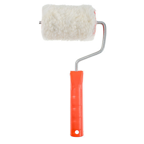 ЕРМАК Валик натуральный мех со швом 100х48х6мм, несъёмный шплинт