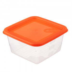 Рыжий Набор контейнеров для продуктов квадратных, 3шт, 0,63л+0,33л+0,15л, пластик