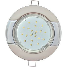 Ecola GX53 H4 св-к "Волна" Жемчуг-Хром 38x116 FZ71H4ECB (10!)