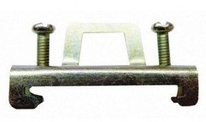 EKF Зажим на дин-рейку железный EW ahdw-201