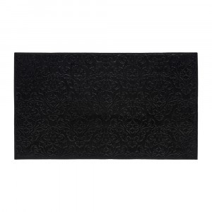 Коврик придверный Узор 35*60см, черный, резина 22461 Vortex