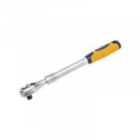 Ключ телескопический трещоточный 1/2, 330-460мм, CrV, двухкомпонентная рукоятка KRANZ, KR-12-8411