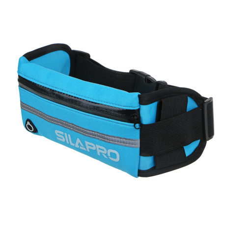 SILAPRO Сумка спортивная, пояс с держателем для бутылки, 10х36см, неопрен, 5 цветов