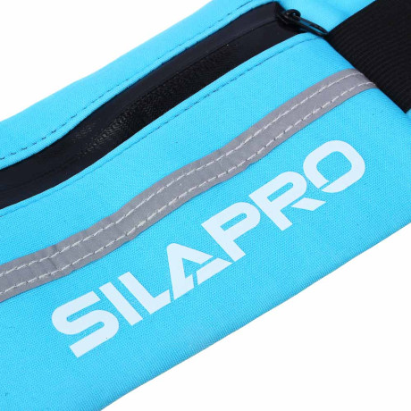 SILAPRO Сумка спортивная, пояс с держателем для бутылки, 10х36см, неопрен, 5 цветов