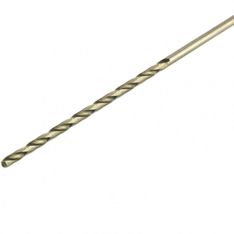 Сверло по металлу, 2.5 х 95 мм, полированное, удл, HSS, 10 шт, цилиндрический хвостовик Matrix