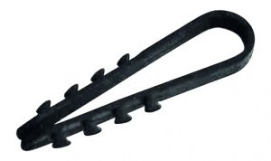 SmartBuy Дюбель-хомут 5x10 мм нейлон черный, круглый (уп. 10шт, цена за шт) (SBE-CJ-10-b)