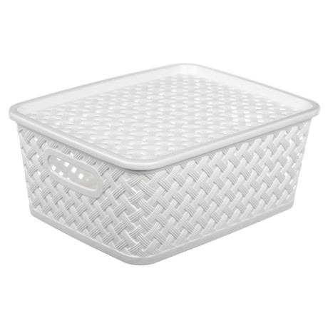 VETTA Корзина для хранения с крышкой "Сеул", 25x20x10см