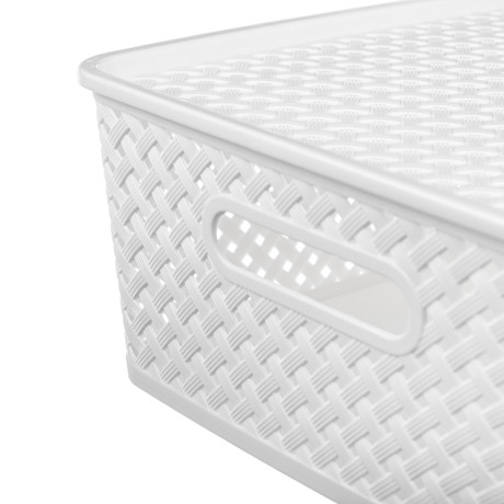 VETTA Корзина для хранения с крышкой "Сеул", 25x20x10см