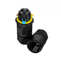 Wolta соединитель зажим герметичный IP68 черный 94х25 WTB-WBS/03B