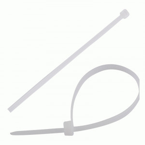 Park хомут (стяжка) нейлон 100х2,5мм белый (уп.100шт, цена за уп.) (25!) 7576