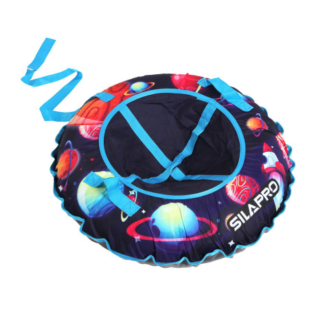 SILAPRO Сноутьюб с сиденьем "Планетарий", d=80см, оксфорд 600D, резина R14, ПВХ