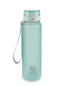 Бутылка для воды и напит. с ситечком Арктика 720-1000, 1000мл, голубая матовая, тритан