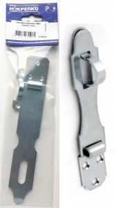 Накладка дверная НДА оцинкованная (1 шт BL) (цена за уп) НАКРЕПКО 113314