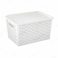 Корзина МИРАЖ 380х285х210мм крышка БЕЛ БШ8370 (7)