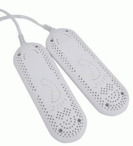 Сушилка д/обуви СТАРТ 15Вт, 17,5x6x2,9см, шнур 1,1м, металл/керам/АВS пласт, белый 1542