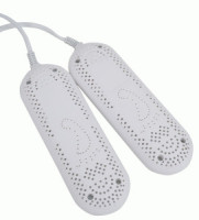 Сушилка д/обуви СТАРТ 15Вт, 17,5x6x2,9см, шнур 1,1м, металл/керам/АВS пласт, белый 1542