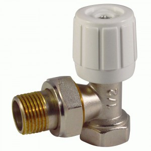 СТМ ТЕРМО Регулирующий клапан для радиатора ручной угловой 3/4" CARAVH34