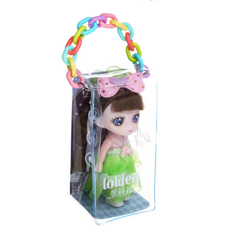 ИГРОЛЕНД Кукла в сумочке, PVC, PP, 6х13 см, 6 видов