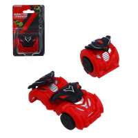 ИГРОЛЕНД Машина трансформирующаяся &quot;Монстро-спиннер&quot;, вращение, инерция, ABS, 8,8х14 см, 2 дизайна