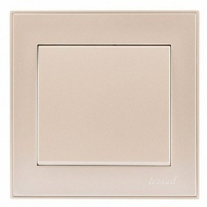 Lezard RAIN выкл. СУ 1 кл. крем (корпус PC) 703-0303-100