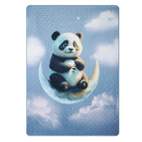 PROVANCE Панда Покрывало стеганое 140х200см, 100% полиэстер