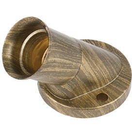 Ecola патрон накладной наклонный E27 Черненая бронза  AB7SNOEAY (10!)