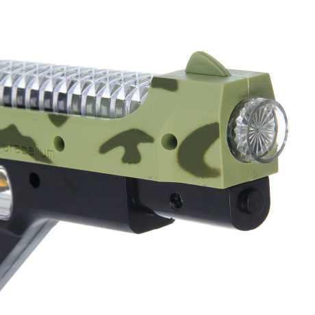 ИГРОЛЕНД Пистолет "Защитник", свет, звук, 3хАА, PP, 24,5x3,5х14,5 см, 3 дизайна