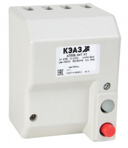 КЭАЗ автоматический выкл. АП50Б-3МТ 3P 10А 400В AC 10Iн 107261