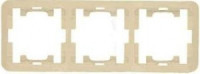 Makel Mimoza рамка СУ 3 мест. крем. (горизонт.) 32013