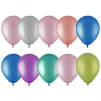 Набор шаров &quot;Хром&quot;, микс цветов, 10шт Арт.106828