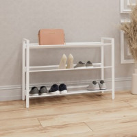 Подставка д/обуви (пвл) Торонто 33 (3полки) 88,5*26,5*61 (белый) ПДОТ33Б под заказ ЗМИ