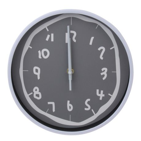 Часы настенные тм LADECOR CHRONO круглые, 24x24x4 см, пластик, стекло, 1хАА, арт.1