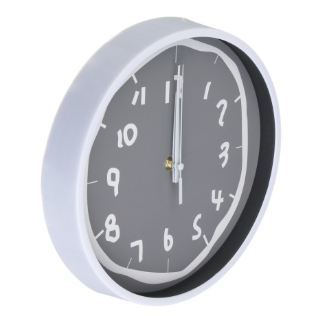 Часы настенные тм LADECOR CHRONO круглые, 24x24x4 см, пластик, стекло, 1хАА, арт.1