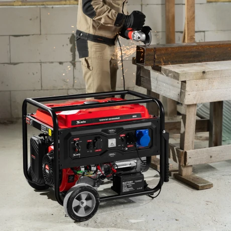 Генератор бензиновый RS-9000E, 7 кВт, 230В, электростартер MTX