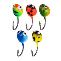 AZOR FISHING Мормышка зимняя &quot;Полусфера&quot;, 5 видов