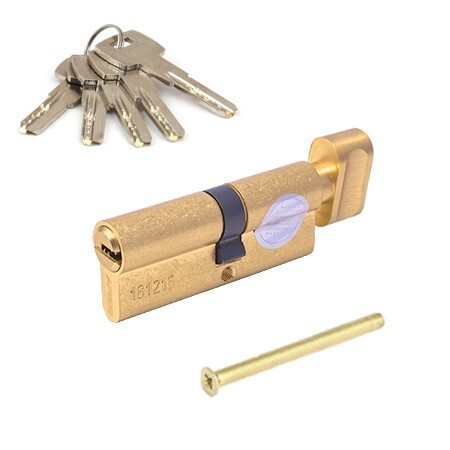 Личина Апекс М75-ZC (35C-40) перфоключ с вертушкой (латунь)  \10