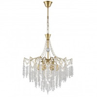 LUMION 8243/6 CLASSI LN25 латунь, мет. Люстра E14 6x40W 220V KRISTINA