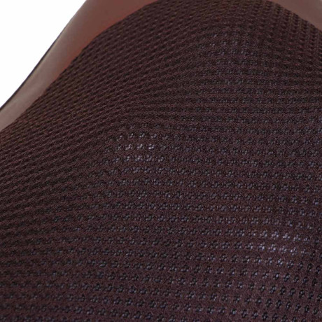 LEBEN Массажная подушка, 3 режима, ИК-подогрев, от сети, серая, кожзам, текстиль