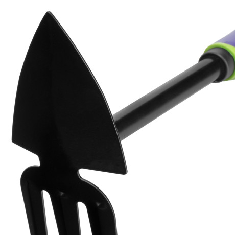 Мотыжка комбинированная, 75х300 мм, стальная, обрезиненная эргономичная рукоятка, LSR1, Palisad