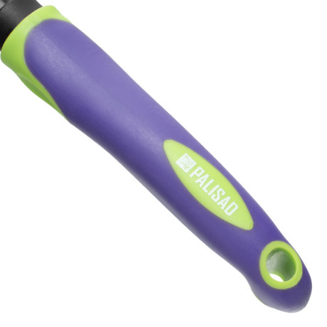 Мотыжка комбинированная, 75х300 мм, стальная, обрезиненная эргономичная рукоятка, LSR1, Palisad