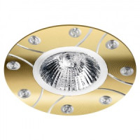 Lumin&#039;arte св-к встр. ALUM MR16 GU5.3 золотой металл 18x95мм ALUM04GD-DL50GU5.3