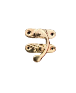 Замок для шкатулки "Накидной большой" 45х38 мм, золото