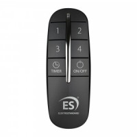 Elektrostandard Пульт ДУ Y8 (4 канала) 4x1000W 33метра таймер черный контроллер в комплекте a040988