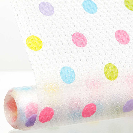 Коврик для полок NA2494 45*150см цветной материал EVA (можно использовать для холодильника, полки защищает от царапин, воды` легко моется)(72)