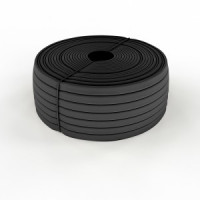 REXANT трубка кембрик ТВ-40 ПВХ черный d= 1,5 мм 49-5001-1