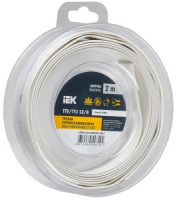 IEK термоусадка трубка ТТУ нг-LS 12/6 белая (2м/упак, цена за уп) ТУТ UDR12-012-006-002-K01-T