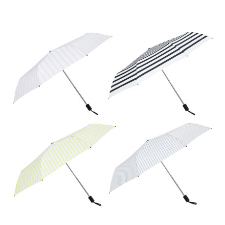 Зонт компакт, механика, металл, пластик, эпонж, d96см, 8 спиц, цвета в ассортименте